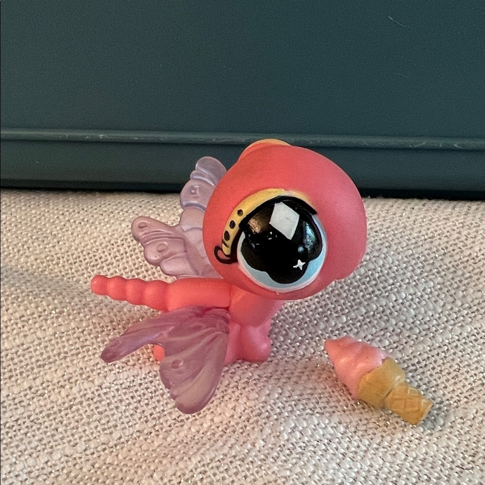 LPS Littlest Pet Shop Dragonfly with ice cream #503 Hasbro 2008